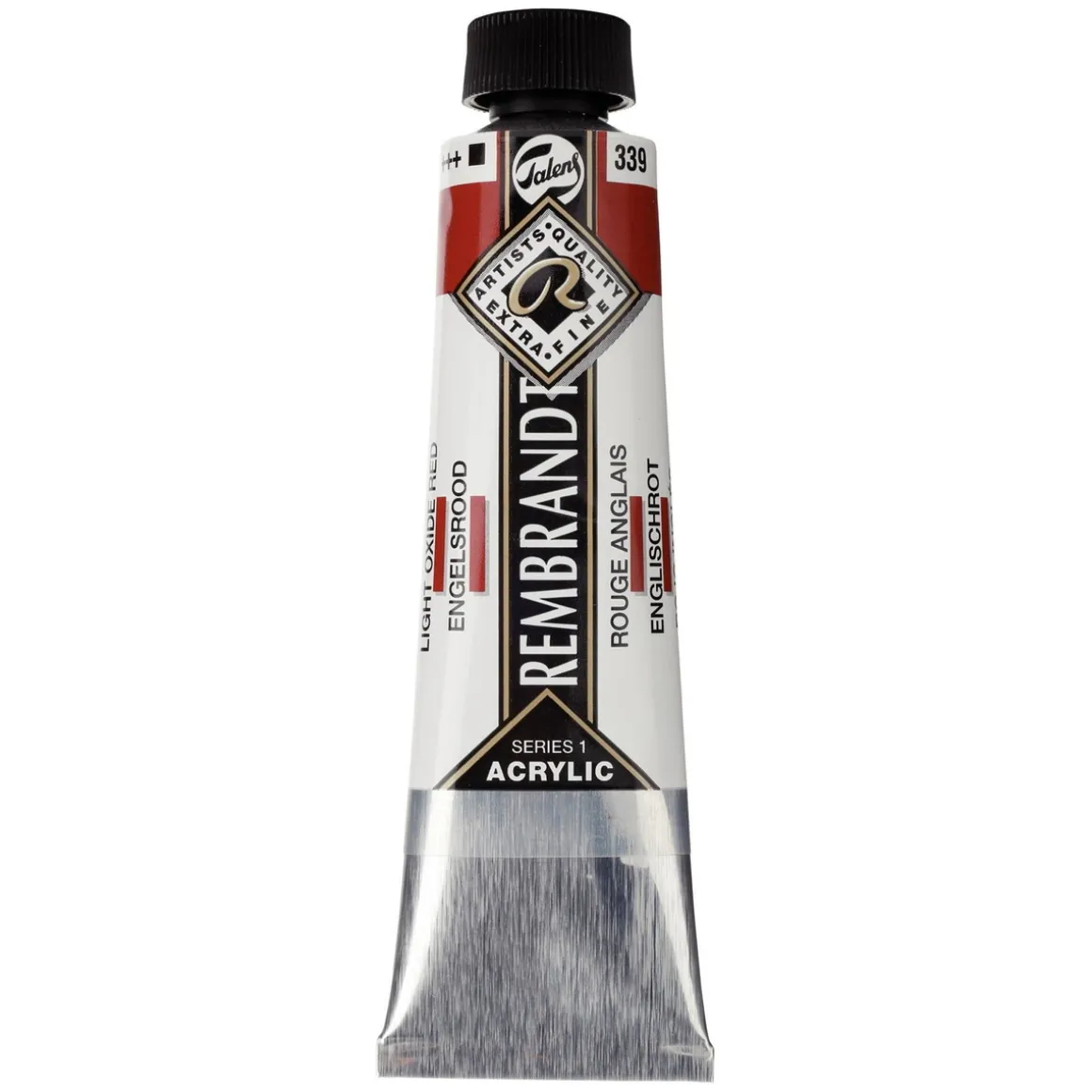 Rembrandt akrylmaling 40 ml Light Oxide Red - 339