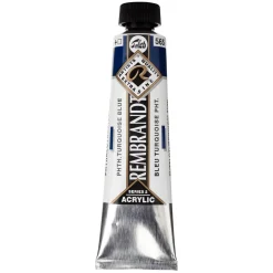 Rembrandt akrylmaling 40 ml Phthalo Turquoise Blue - 565