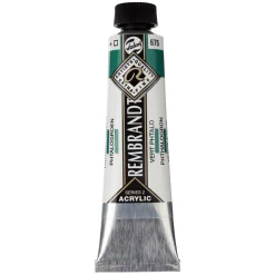 Rembrandt akrylmaling 40 ml Phthalo Green - 675