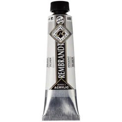 Rembrandt akrylmaling 40 ml Silver - 800