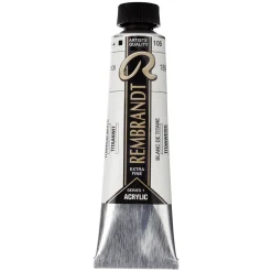 Rembrandt akrylmaling 40 ml Titanium White - 105