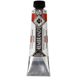 Rembrandt akrylmaling 40 ml Transparent Oxide Orange - 273