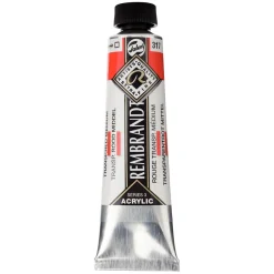 Rembrandt akrylmaling 40 ml Transparent Red Medium - 317