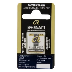 Rembrandt akvarellmaling halvkopp – Chinese White 108