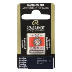 Rembrandt akvarellmaling halvkopp – Carmine 318