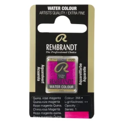Rembrandt akvarellmaling halvkopp – Transparent Oxide Red 378
