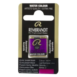 Rembrandt akvarellmaling halvkopp – Benzimidazolone Violet 595