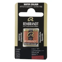 Rembrandt akvarellmaling halvkopp – Copper 805