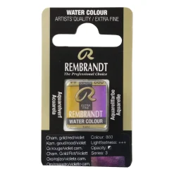 Rembrandt akvarellmaling halvkopp – Chameleon Gold Red Violet 860