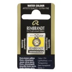Rembrandt akvarellmaling halvkopp – Azo Yellow Medium 269