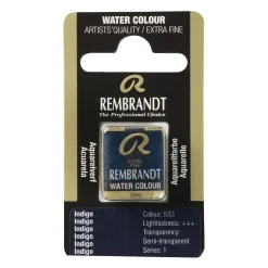 Rembrandt akvarellmaling halvkopp – Cerulean Blue Phthalo 535