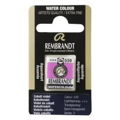 Rembrandt akvarellmaling halvkopp – Cobalt Violet 539