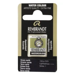 Rembrandt akvarellmaling halvkopp – Green Violet 629