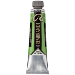 Rembrandt oljemaling 40 ml Permanent Green Medium - 614