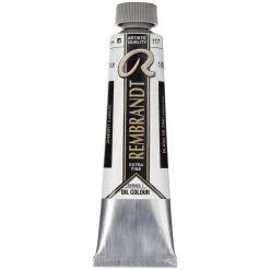 Rembrandt oljemaling 40 ml Zinc White (Linseed oil) - 117