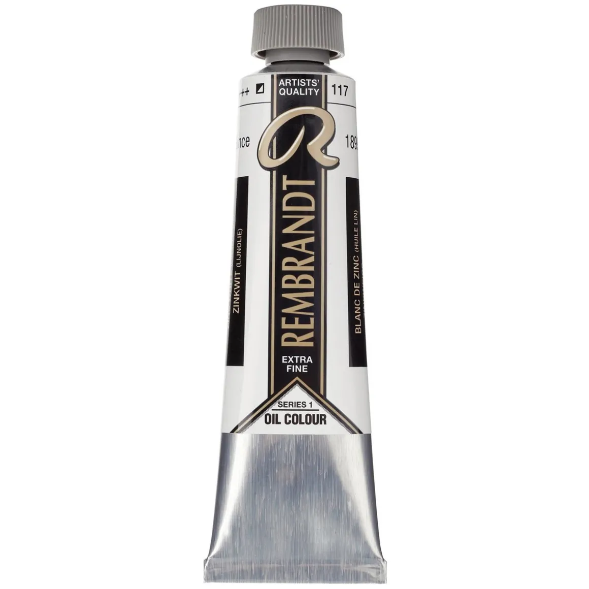 Rembrandt oljemaling 40 ml Zinc White (Linseed oil) - 117