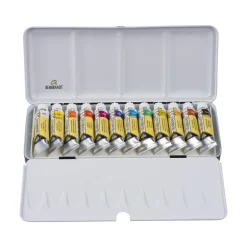Rembrandt Watercolour Portrait Set 12×10 ml – 12 akvarellfarger i metalleske