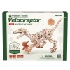Robotime ROKR Velociraptor LD01 trepuslespill, dinosaur som kan bevege seg! 415×105×210 mm