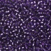 Rocaillesperle 9/0 Lilla halvt