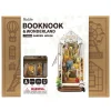 Rolife DIY Booknook Garden House bokstøtte miniatyr – TGB06, 110×241×203 mm