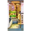 Rolife DIY 3D Bookend Sakura Densya miniatyrdiorama – TGB01, 120×220×190 mm