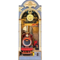 Rolife DIY 3D Bookend Time Travel miniatyrdiorama – TGB04, 98×250×184 mm