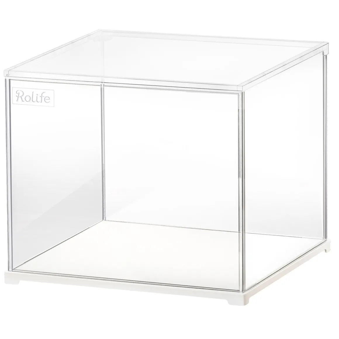 Rolife DIY Display Box DFL03, utstillingsskap for miniatyrhus, 287×237×244 mm