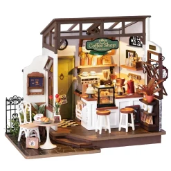 Rolife DIY No.17 Café miniatyrdiorama – DG162, 250×150×195 mm