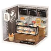 Rolife DIY Super Creator Golden Wheat Bakery miniatyrdiorama – DW005B, 163×163×152 mm