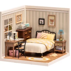 Rolife DIY Super Creator Sweet Dream Bedroom miniatyrdiorama – DW009, 163×163×152 mm