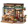Rolife DIY Tipsy Restaurant miniatyrdiorama – DG167, 230×180×182 mm