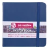 Royal Talens Art Creation Sketch skissebok 12×12 cm, blått omslag – 140 g/m², 80 ark