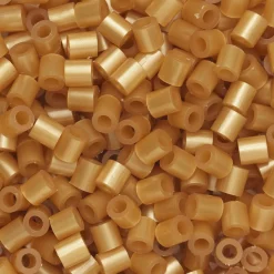 Rørperler Midi 1000 stk. gull med metallicskimmer, Ø5 mm