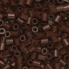 Rørperler Midi 1000 stk. mørkebrun, Ø5 mm