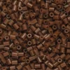 Rørperler Mini 1000 stk. brun, Ø2,5 mm