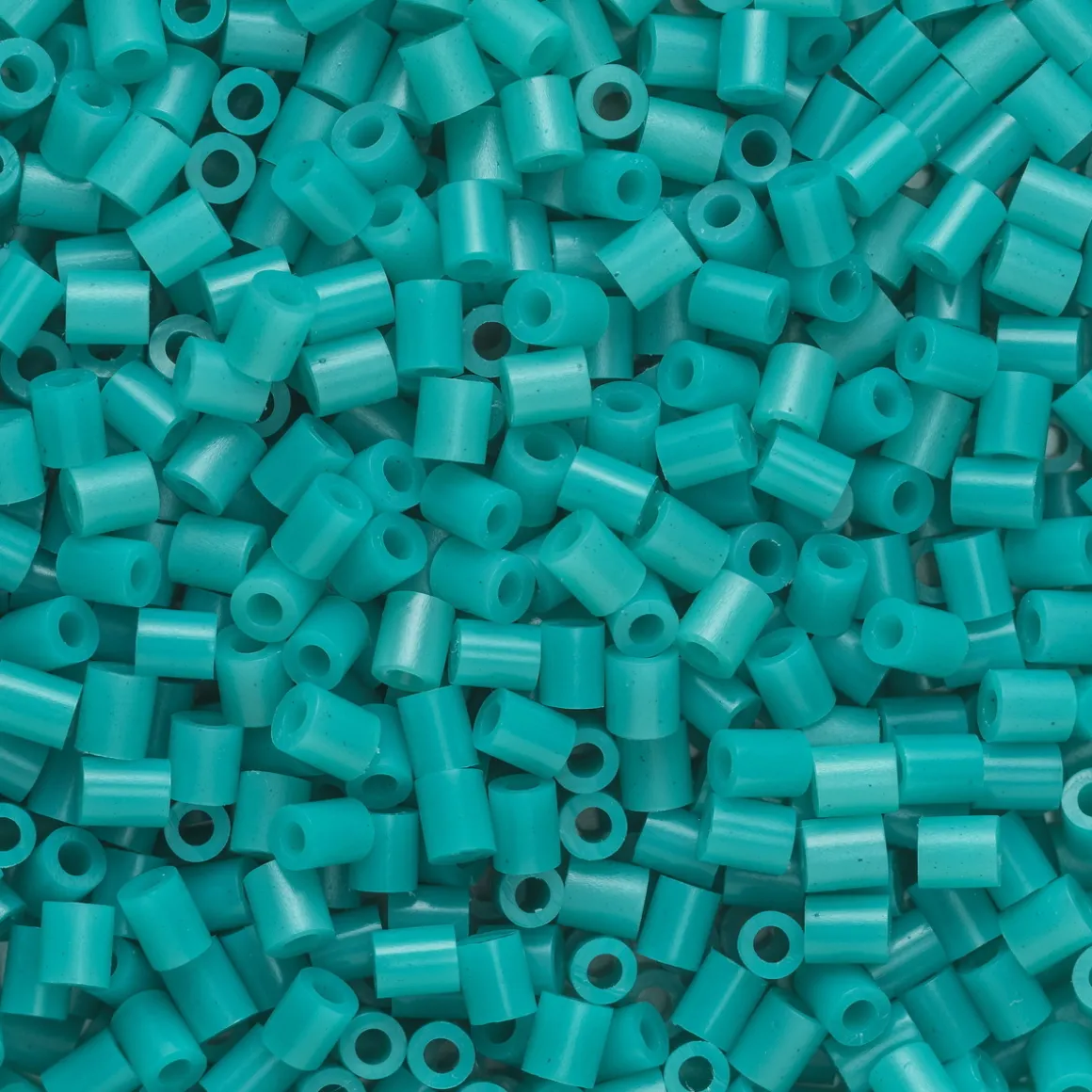 Rørperler Mini 1000 stk. petrol, Ø2,5 mm
