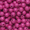 Runde treperler Ø8 mm, cirka 150 stk. rosa