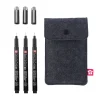 Sakura Pigma Micron Black Edition – 3 stk. fineliners #01, 03 og 05 + pennal