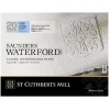 Saunders Waterford High White hellimt akvarellblokk GF, CP – 41×31 cm, 20 ark, 300 g/m²