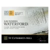 Saunders Waterford High White hellimt akvarellblokk GT – 41×31 cm, 20 ark, 300 g/m²