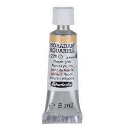 Schmincke Horadam akvarellmaling 5 ml – Naples yellow 229
