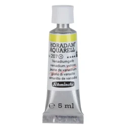 Schmincke Horadam akvarellmaling 5 ml – Vanadium yellow 207