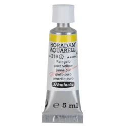 Schmincke Horadam akvarellmaling 5 ml – Pure yellow 216