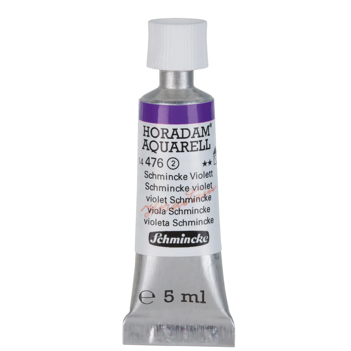 Schmincke Horadam akvarellmaling 5 ml – Schmincke violet 476