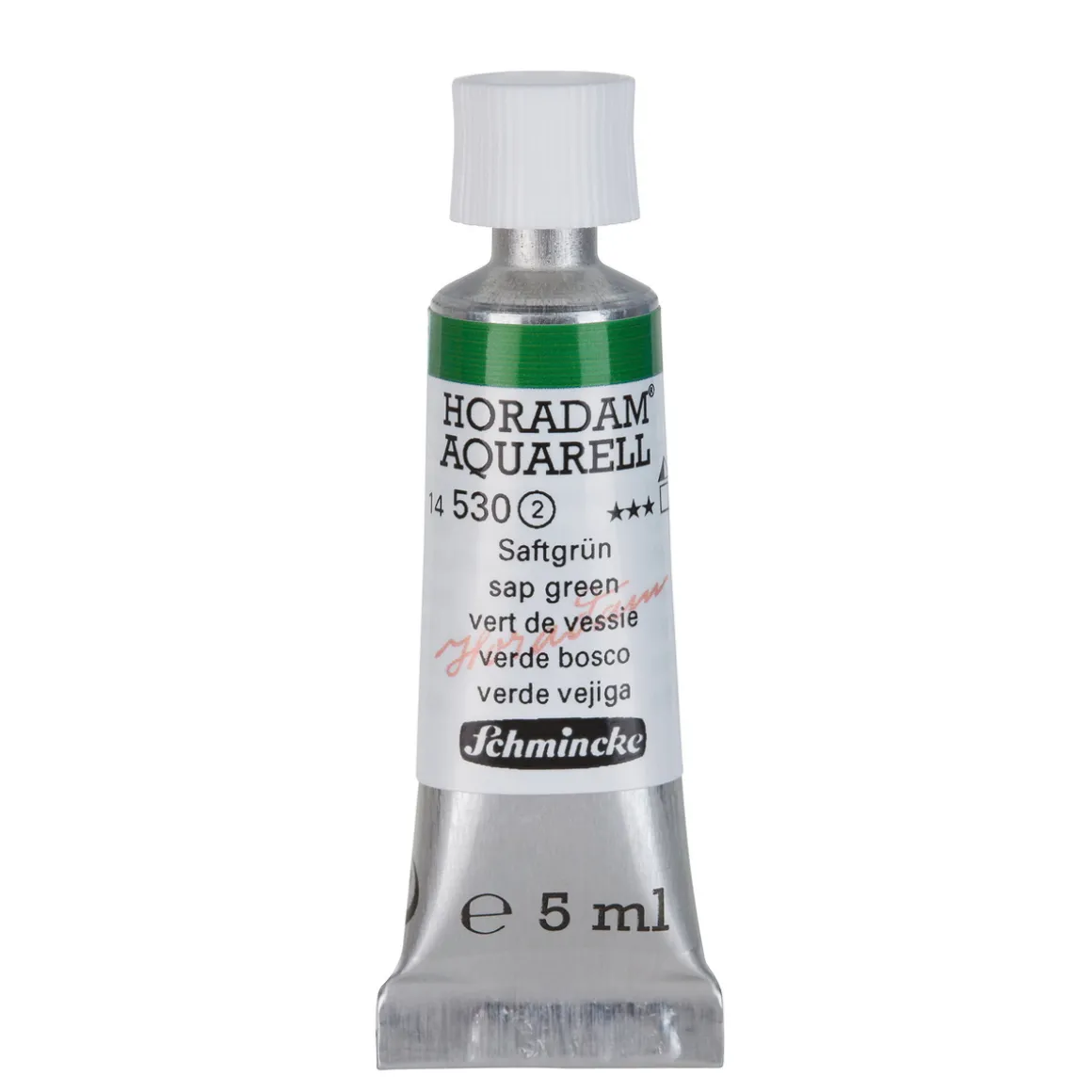 Schmincke Horadam akvarellmaling 5 ml – Sap green 530
