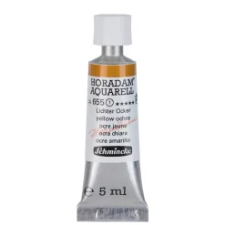 Schmincke Horadam akvarellmaling 5 ml – Yellow ochre 655