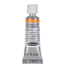 Schmincke Horadam akvarellmaling 5 ml – Titanium gold ochre 659