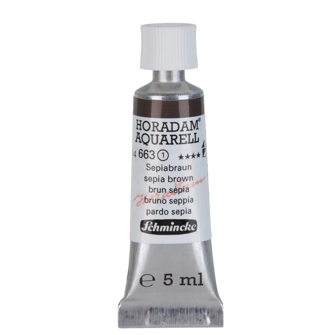 Schmincke Horadam akvarellmaling 5 ml – Sepia brown 663