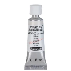 Schmincke Horadam akvarellmaling 5 ml – Silver 894