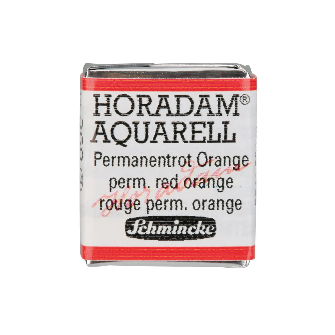 Schmincke Horadam akvarellmaling ½ kopp – Permanent red 361